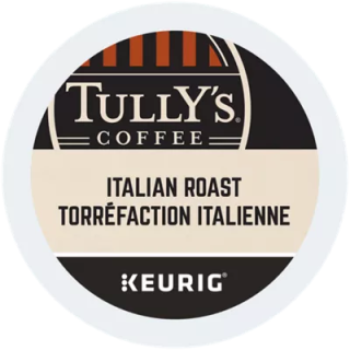 Tully's Italian Roast Coffee K-Cup® Pods