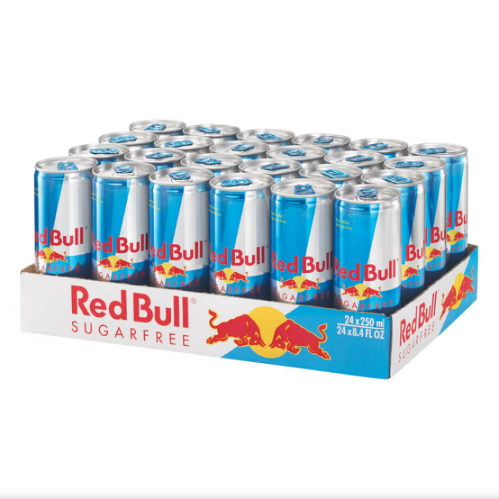 Red Bull Sugar-free Energy Drink 24 × 250 mL