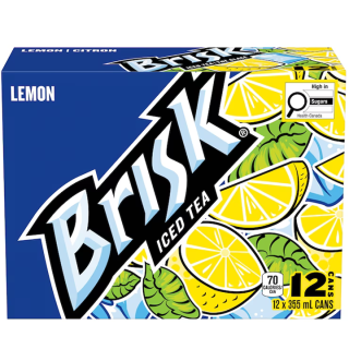 Brisk Lemon Iced Tea 12x355 ml