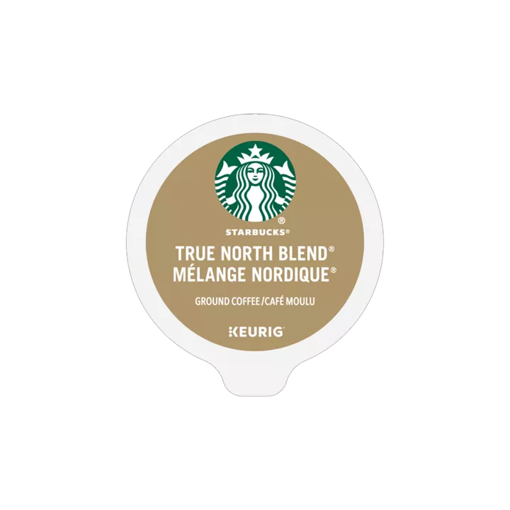 Starbucks True North Blend Light Roast Coffee K-Cup® Pods