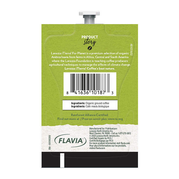 Lavazza ¡TIERRA! Planet USDA Organic Coffee Freshpacks