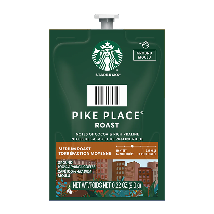 Flavia Starbucks Pike Place Coffee Freshpacks