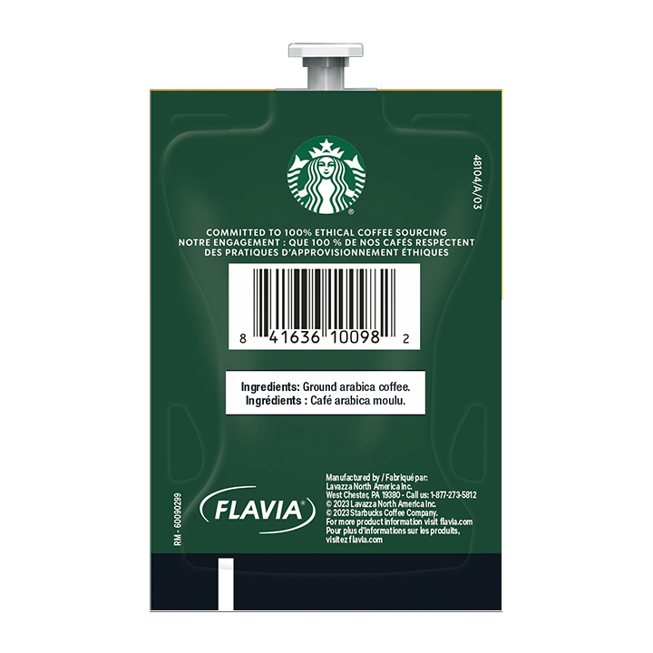 Flavia Starbucks Caffe Verona Coffee Freshpacks