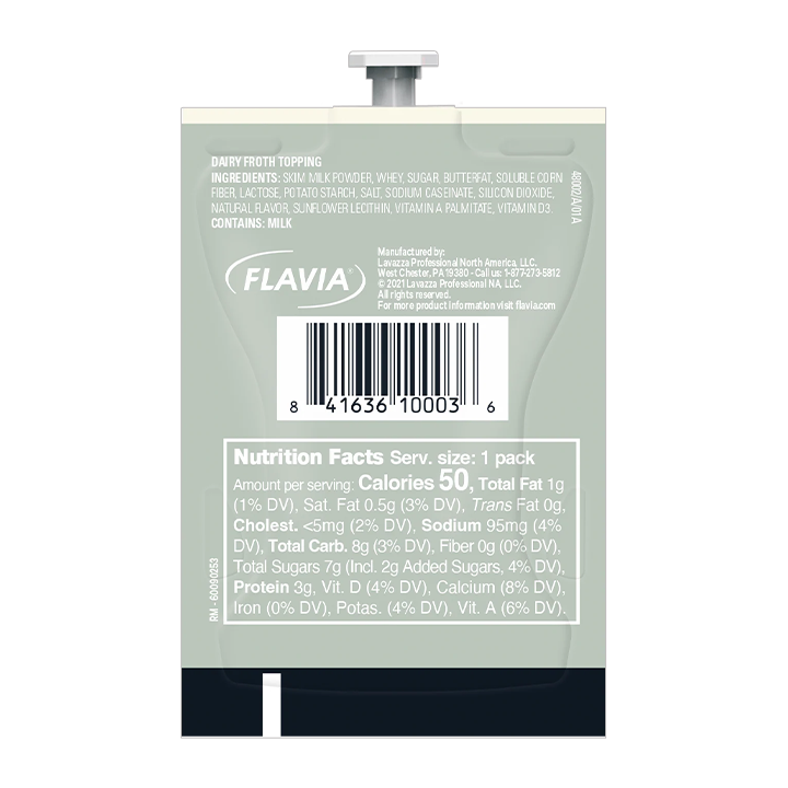 Flavia Real Milk Froth Powder Freshpacks