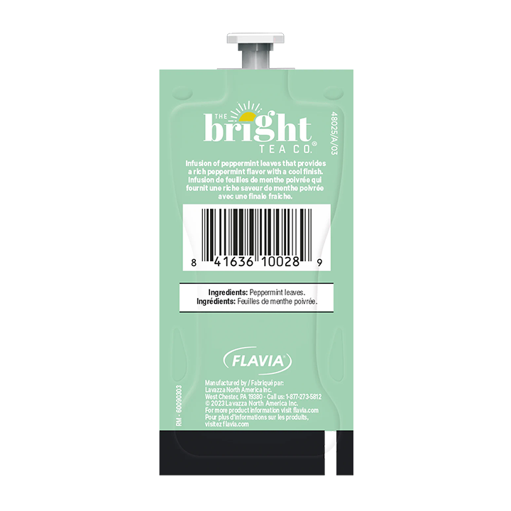 The Bright Tea Co. Peppermint Herbal Tea Freshpacks