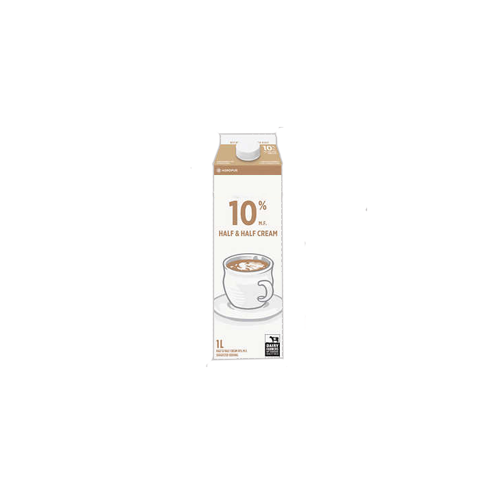 10% Half and Half Cream 1L