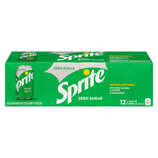Sprite Zero Sugar 12x355 mL cans