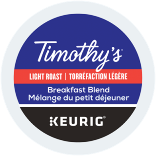Timothy's Breakfast Blend Coffee K-Cup® Pods