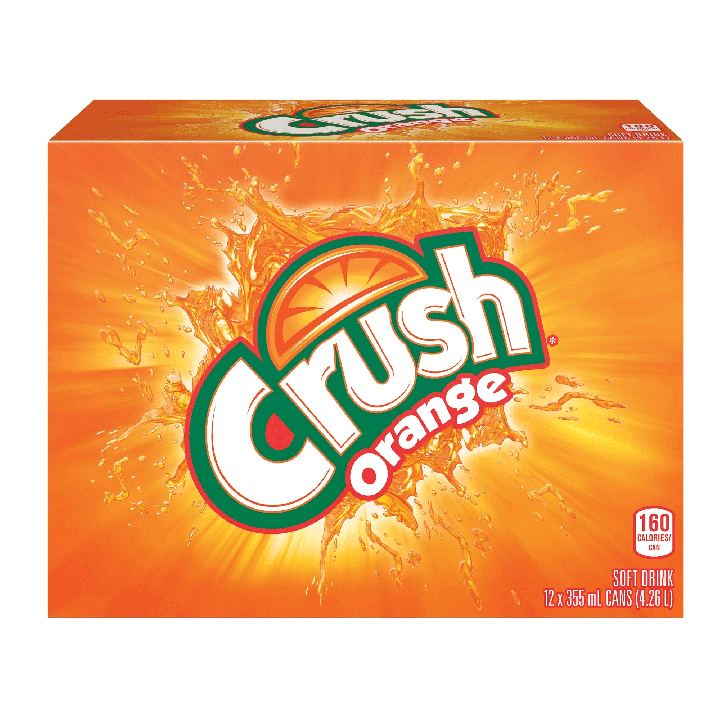 Crush Orange 12x355 mL cans