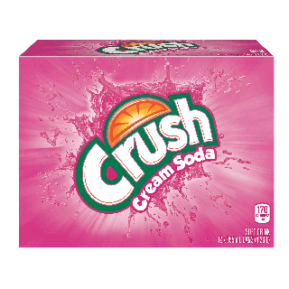 Crush Cream Soda 12x355 mL cans