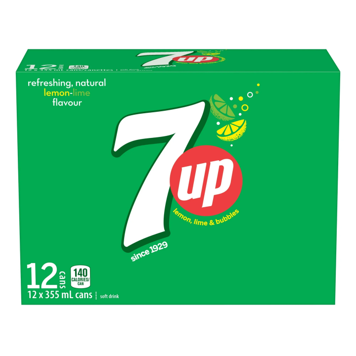 7UP 12x355 mL cans