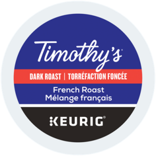 Timothy's French Roast Coffee K-Cup® Pods