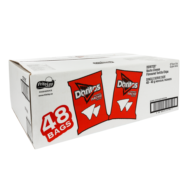 Doritos Nacho Cheese Chips 48×45 g