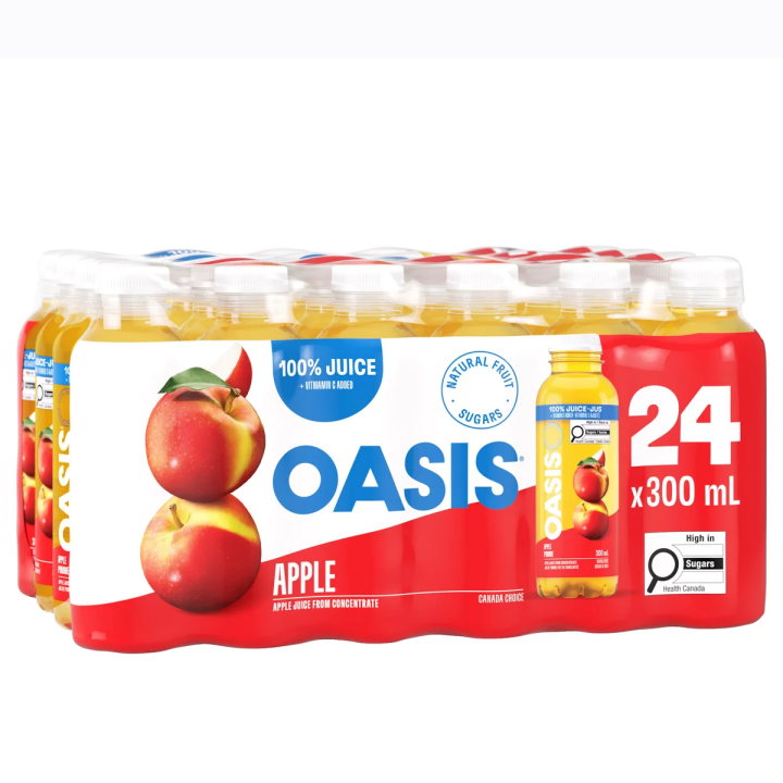 Oasis Apple Juice 24×300 mL