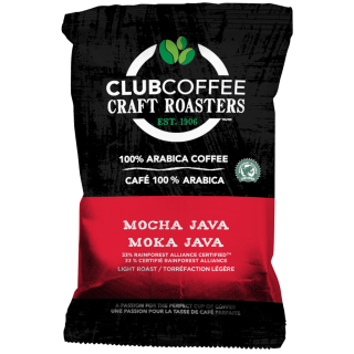 Club Coffee Craft Roasters Mocha Java Coffee Fraction Packs