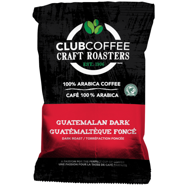 Club Coffee Craft Roasters Guatemalan Dark Coffee Fraction Packs