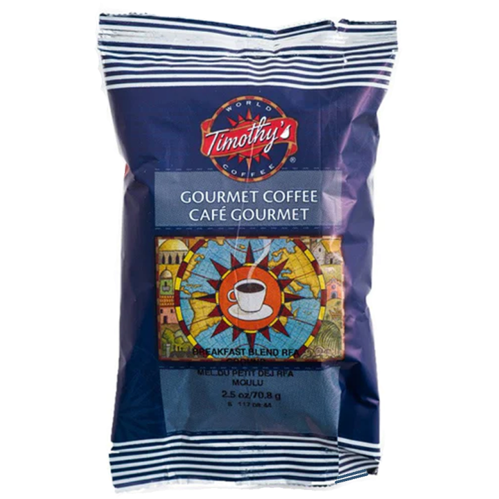 Timothy's® Breakfast Blend Coffee Fraction Packs 24x2.5 oz