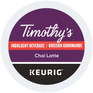 Timothy's Chai Latte K-Cup® Pods