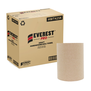 Everest Pro - Kraft Hand Towel Roll - 425' - HWT425K - 12 Rolls