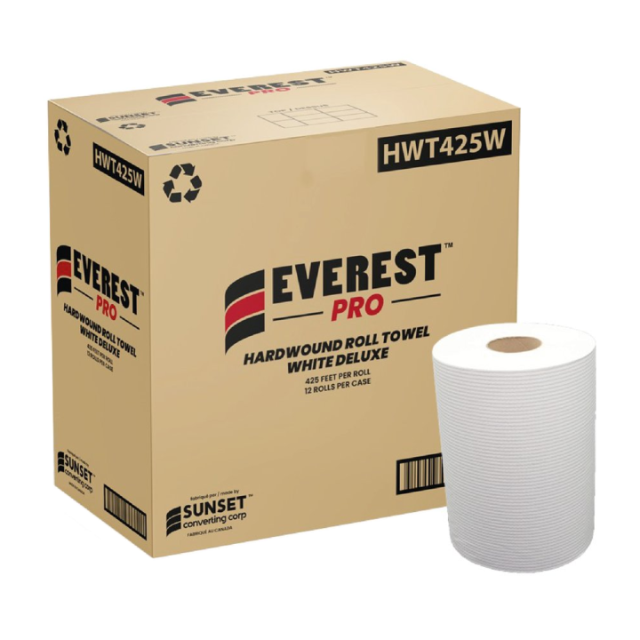 Everest Pro - Paper Hand Towel Roll - 425' - White - HWT425W