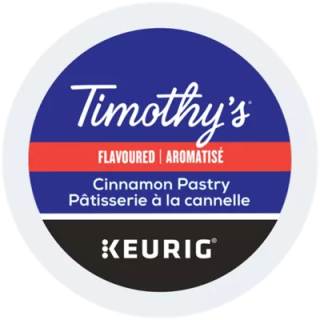 Timothy's Cinnamon Pastry Coffee K-Cup® Pods