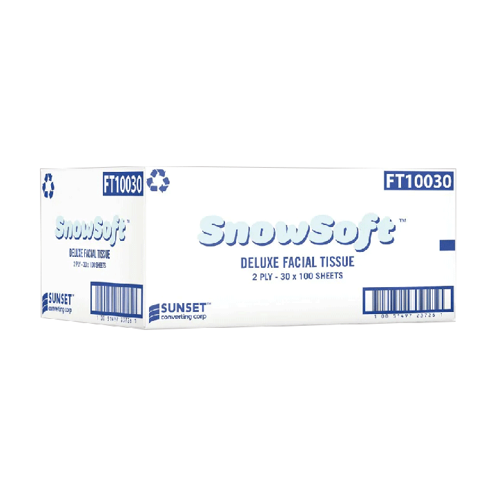Snowsoft Facial Tissue 30x100