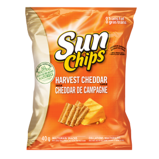 Sun Chips Harvest Cheddar Chips 40×40g