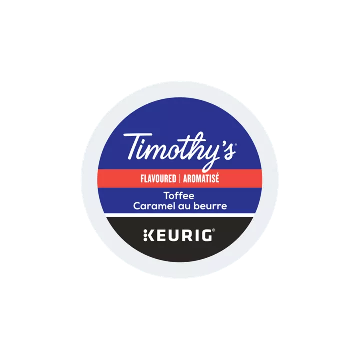 Timothy's Toffee Coffee K-Cup® Pods