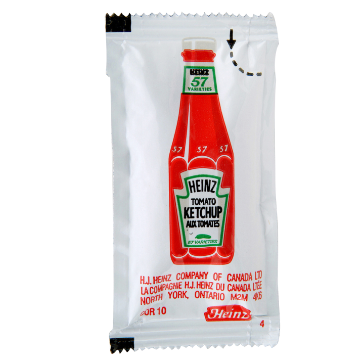 Heinz Ketchup Single-serve Pack of 500