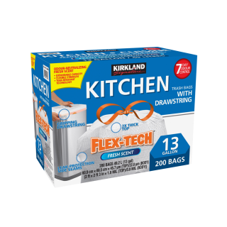 Kirkland Signature - Scented Drawstring Kitchen Bags - 24"x27" - 200ct