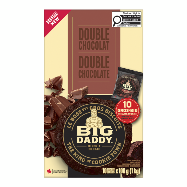 Big Daddy Double Chocolate Cookies 10 Pack