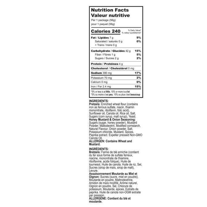 Pretzel Pzazz Honey Mustard Seasoned Pretzel Pieces