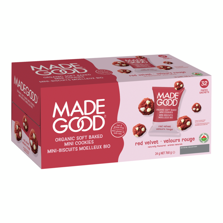 Made Good Red Velvet Cookies 32×24 g