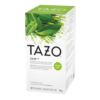 TAZO Zen Green Tea Bags 20 Count