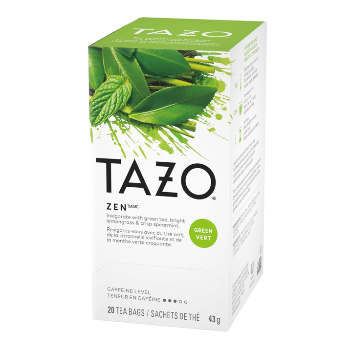 TAZO Zen Green Tea Bags 20 Count