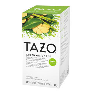 TAZO Ginger Green Tea 20 ct