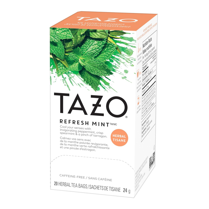 TAZO Refresh Mint Green Tea Bags 20 Count