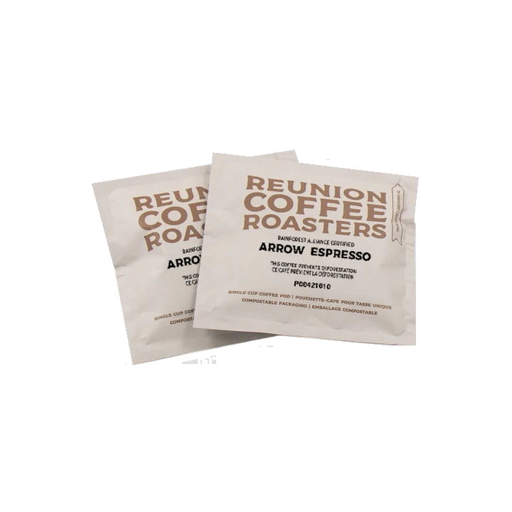 Reunion Coffee Roasters Arrow Espresso Coffee Pod