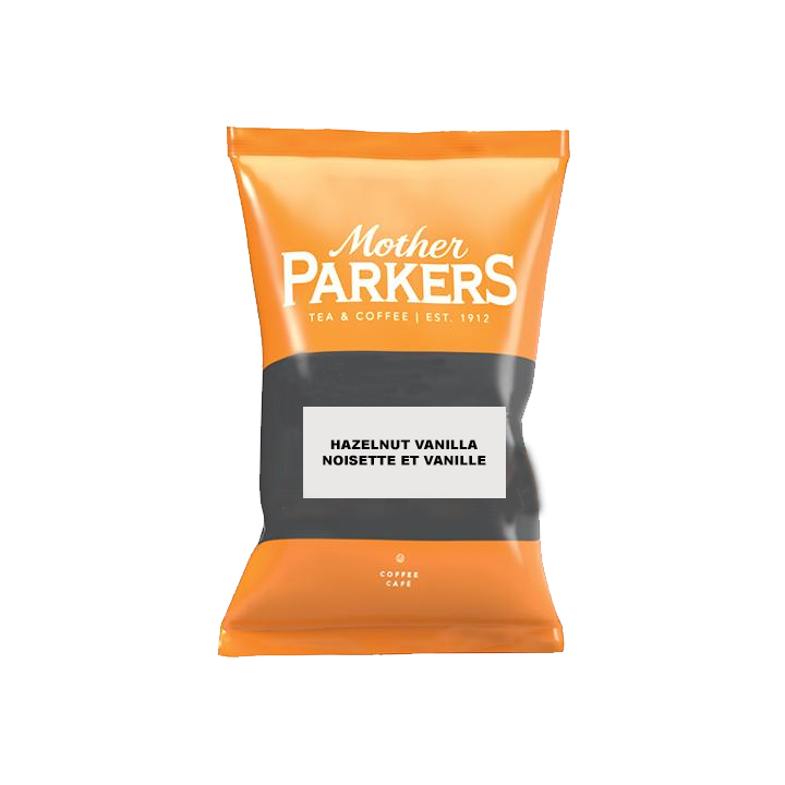 Mother Parkers Hazelnut Vanilla Coffee Fraction Packs 42x2.25oz