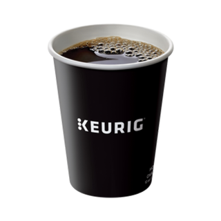 10oz Paper Cups Keurig Logo