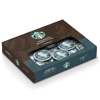 Nespresso Pro Starbucks® Espresso Roast Coffee Capsules - 50 Pack