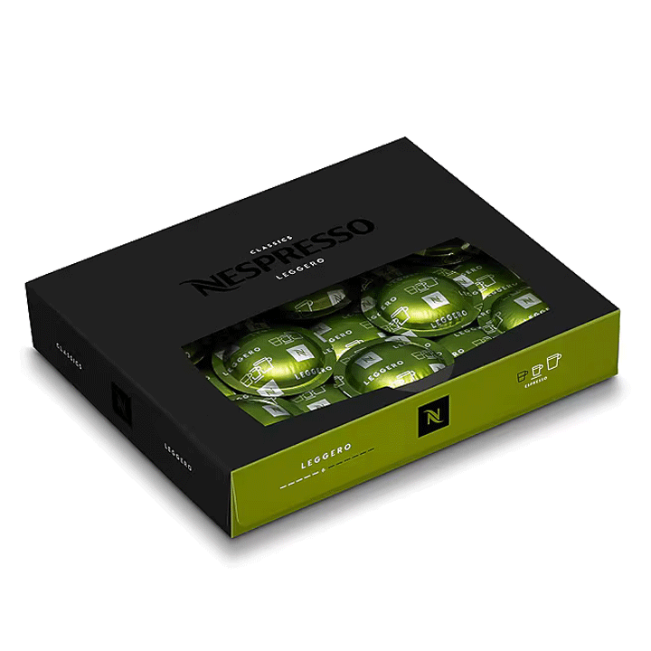 Nespresso Pro Leggero Coffee Capsules - 50 Pack