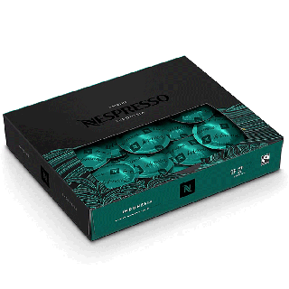 Nespresso Pro Indonesia Fairtrade Coffee Capsules - 50 Pack