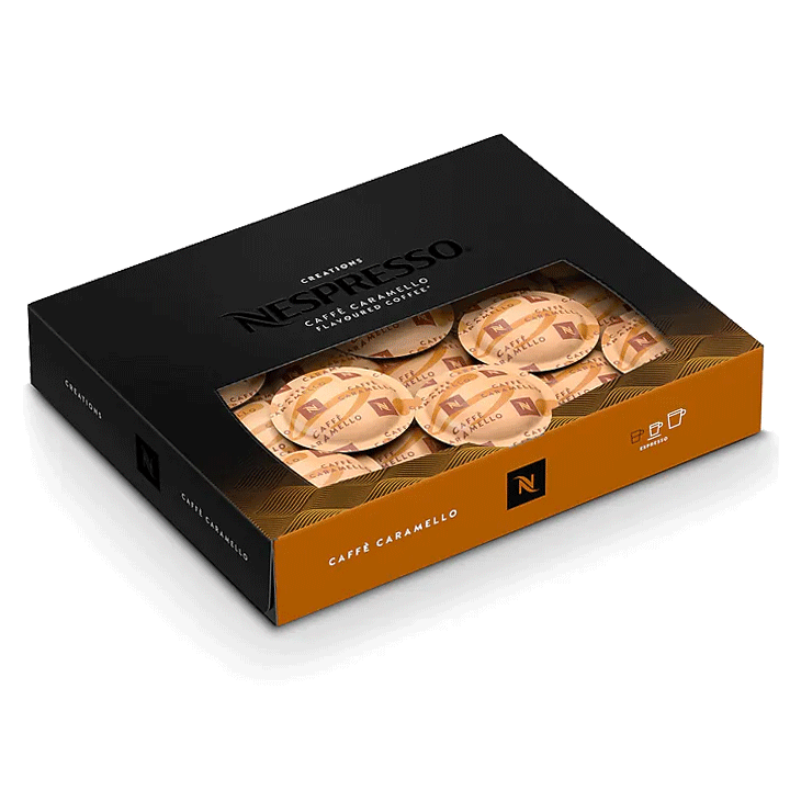Nespresso Pro Caffè Caramello Coffee Capsules - 50 Pack