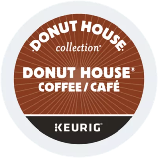 Donut House Coffee Regular Light Roast Coffee K-Cup® Pods