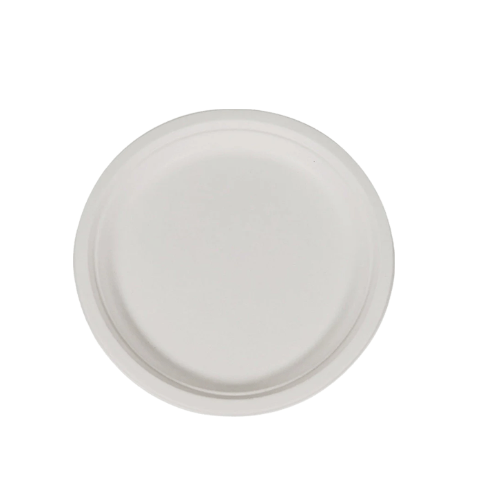 Eco-Craze - 6" Round Bagasse Plates