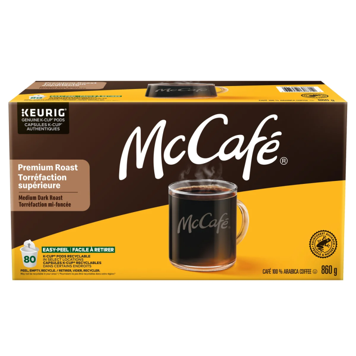 McCafé Premium Roast Coffee K-Cup® Pods 80 count