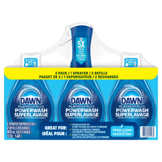 Dawn Platinum Powerwash Dish Spray with Refills