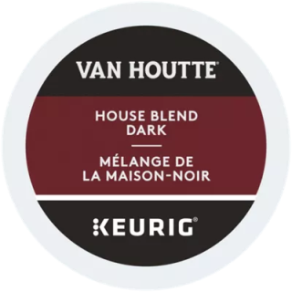 Van Houtte House Blend Dark Roast Coffee K-Cup® Pods