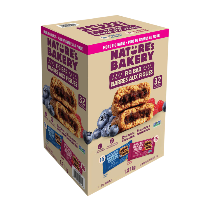 Nature's Bakery Whole Wheat Fig Bars Variety Pack 1.81 kg